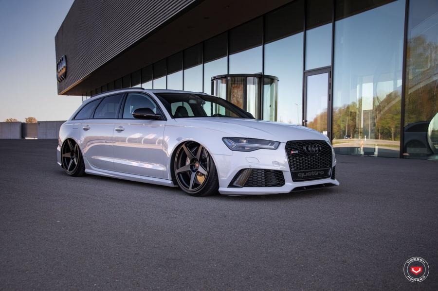  Audi RS6 Avant on Vossen Wheels (GNS-1) 2019 года  (фото 7 из 24)